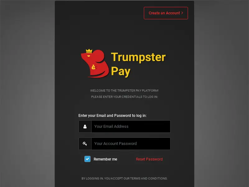 Trumpsterpay.com