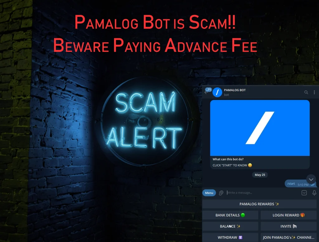 Pamalog Bot Exsposed: Easy Money or Scam?
