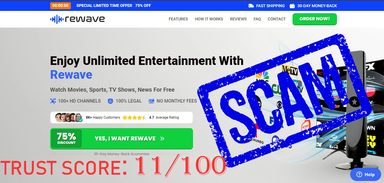Rewave Tv Antenna Review: Legit Shop or Scam?