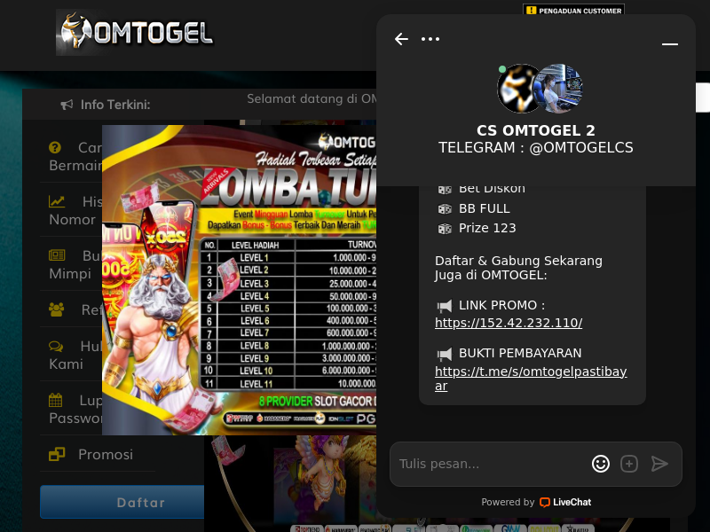 OMTOGEL - Login, Alternatif Dan Daftar Situs Toto Togel Popular Di ...