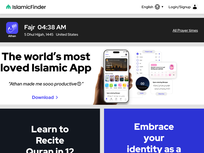 islamicfinder.org