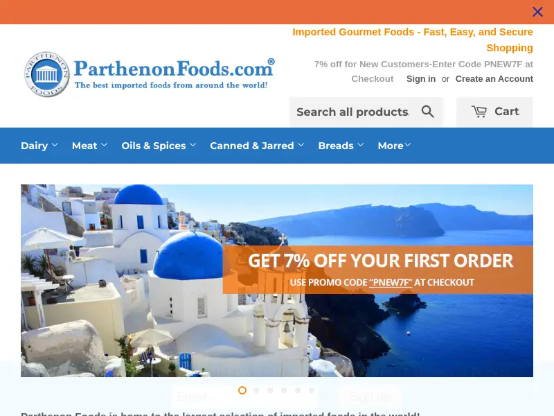 parthenonfoods.com