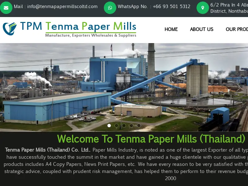 tenmapapermillscoltd.com