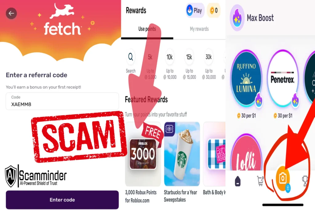 Steps listed on Bloxclaim.com to claim fake rewards.
