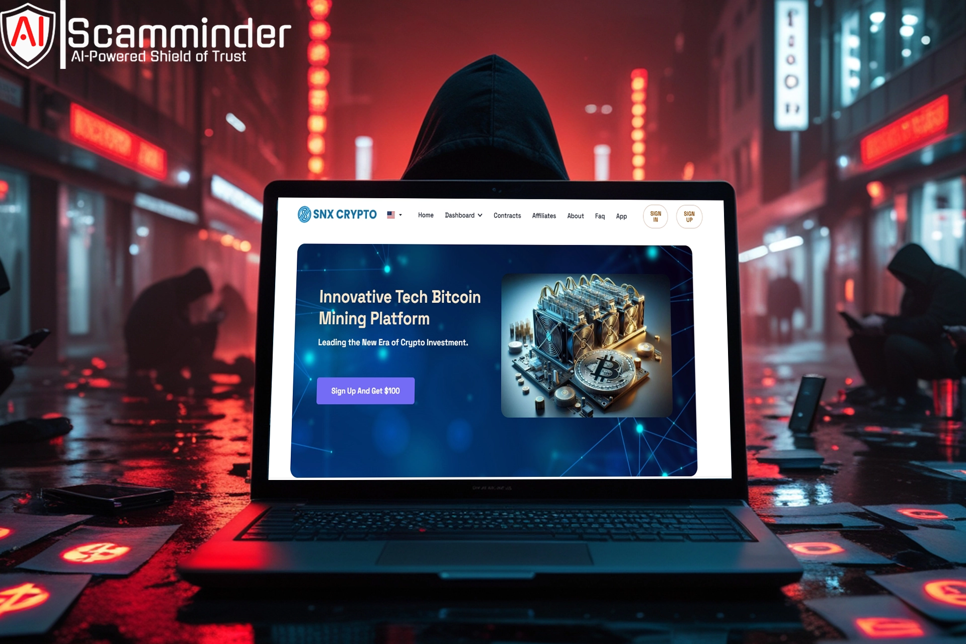 SnxCrypto Review: Cloud Mining or Ponzi Scam?